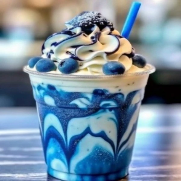 Blue Raspberry Slushie