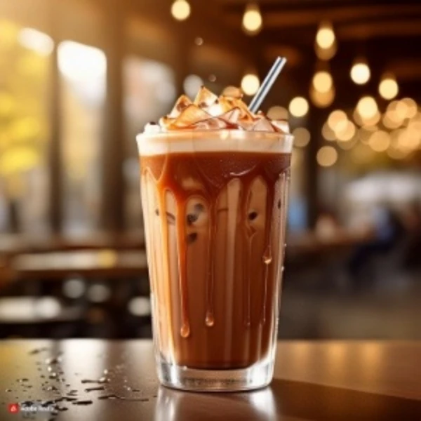 Caramel Brownie Frozen Mocha