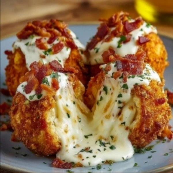 Cheesy Bacon Tater Bombs