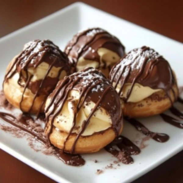Chocolate Custard Filled